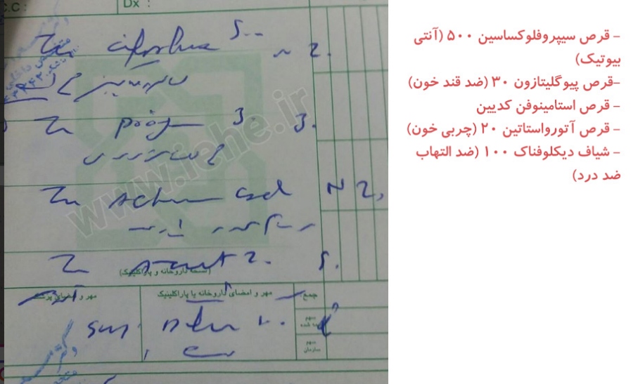 آموزش نسخه خوانی داروخانه در مشهد